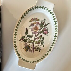 Portmeirion Botanical Garden Floral Oval Gratin Dish